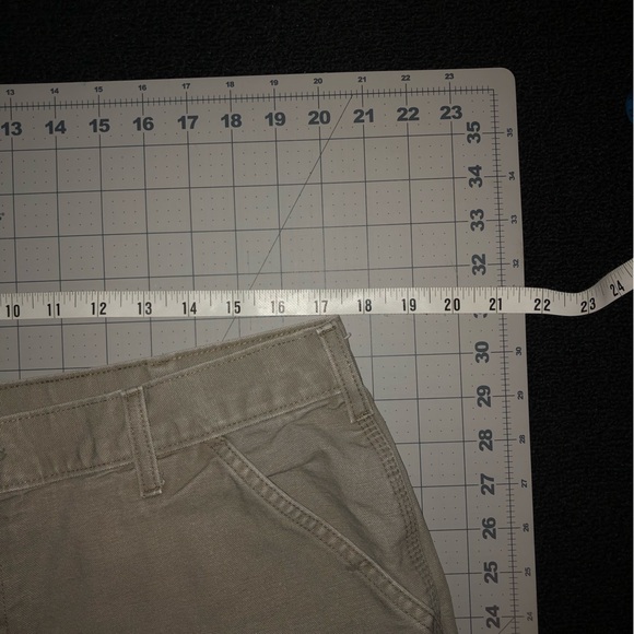 Carhartt. B11 DES. 36x30. Original Dungaree Fit. Tan color pants. - Picture 8 of 14